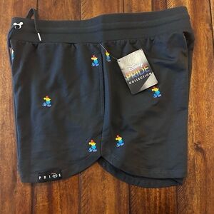 Disney Pride Collection Black Shorts